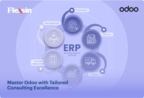 Odoo consulting expertise from Flexsin to ensure a seamless ERP integration and optimized business performance.