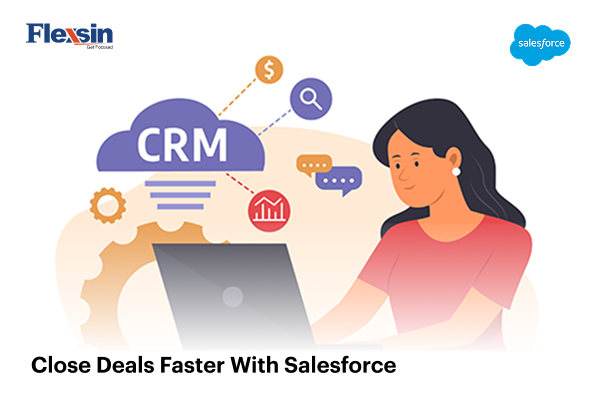 Salesforce CRM interface with custom workflows and automation, enhancing B2B processes and customer engagement.