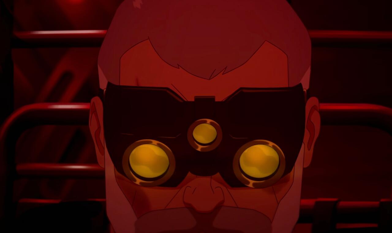 The series' legendary tri-focal goggles